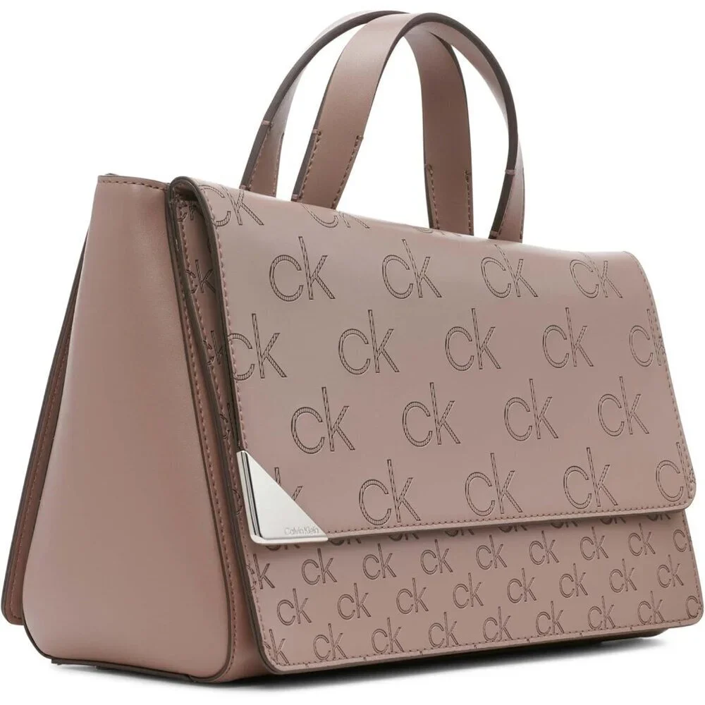 Basalt Flap Top Handle Satchel Womens PU Leather Casual Crossbody Bag